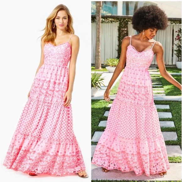 Lilly Pulitzer Garden Gate Kyla Maxi dress - Picture 2 of 5